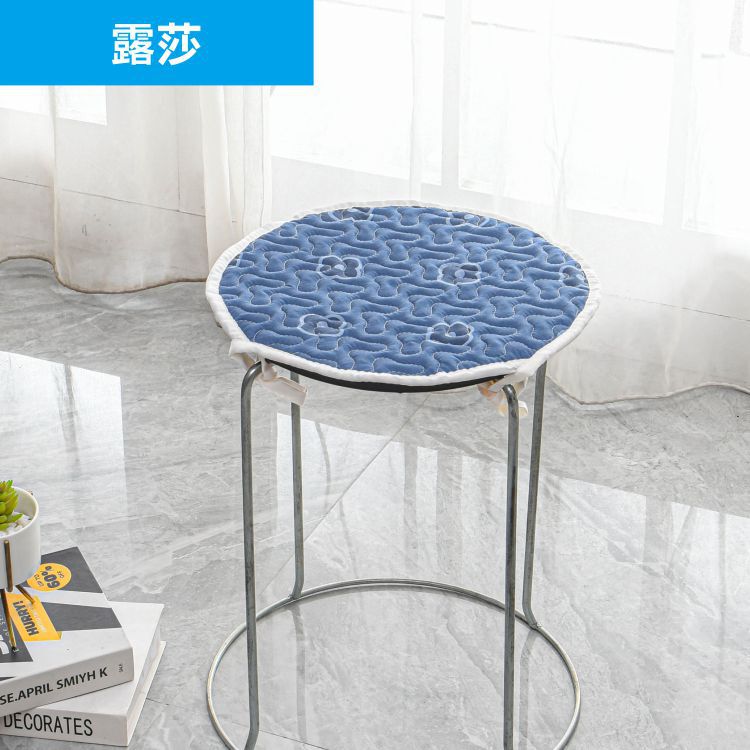 丸腰掛け布芸クッション椅子クッション丸腰掛けセット円形ホテル腰掛けカバー家庭用小型丸腰掛け|undefined