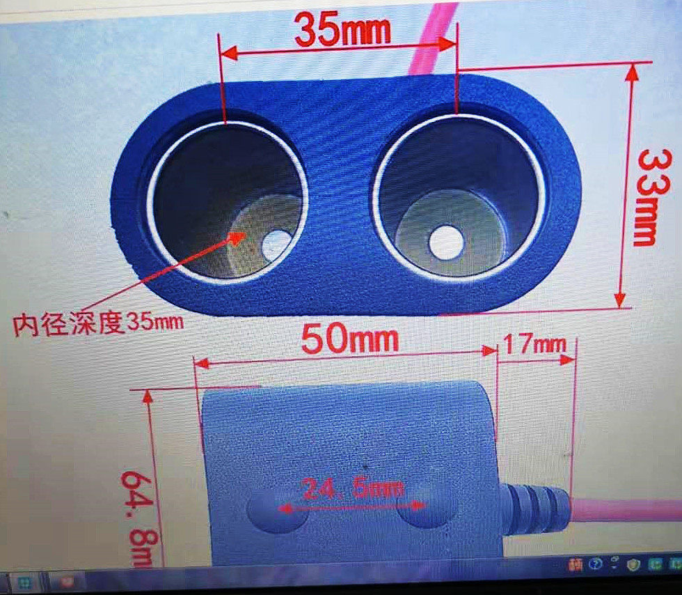 Car High-Power Cigarette Lighter Adapter with Dual Socket Splitter, Two-Way Power Splitter, Double-Hole Thickened Extension