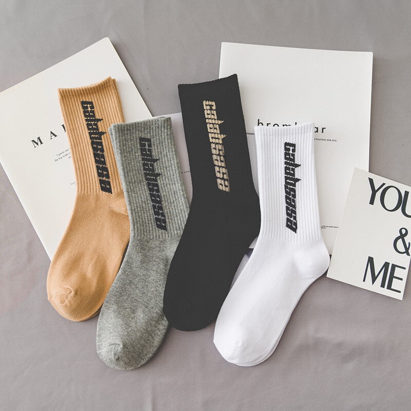 Basketball Socks Women's Spring and Summer Men's Stockings Trendy Kanye Coconut Black and White Mid-Barrel Trendy Brand ins High Top Transport Basketball Socks Women's Spring and Summer Men's Stockings Trendy Kanye Coconut Black and White Mid-Barrel Trendy Brand ins High Top Transport