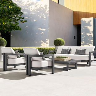 Outdoor Sofa Courtyard Villa Outdoor Waterproof Rain-resistant Hotel Outdoor Garden Terrace Leisure Sofa Combination