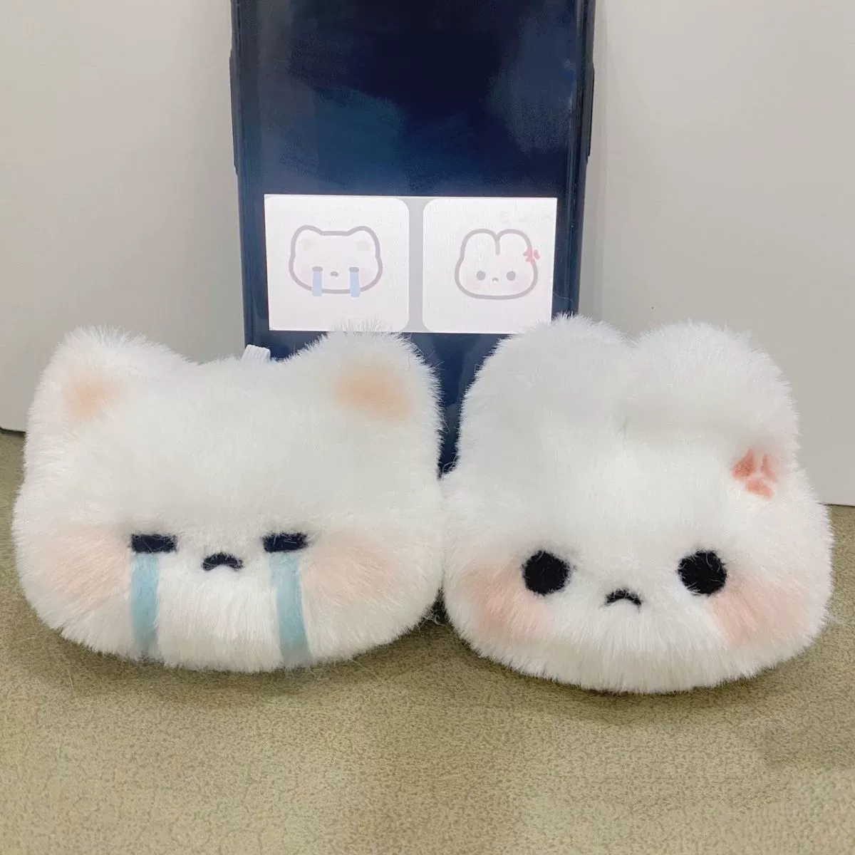 Мягкая игрушка кролик в виде плюша, игрушка, подвеска для учеников начальной школы, школьный ранец, рюкзак, брелок, подарок на день рождения