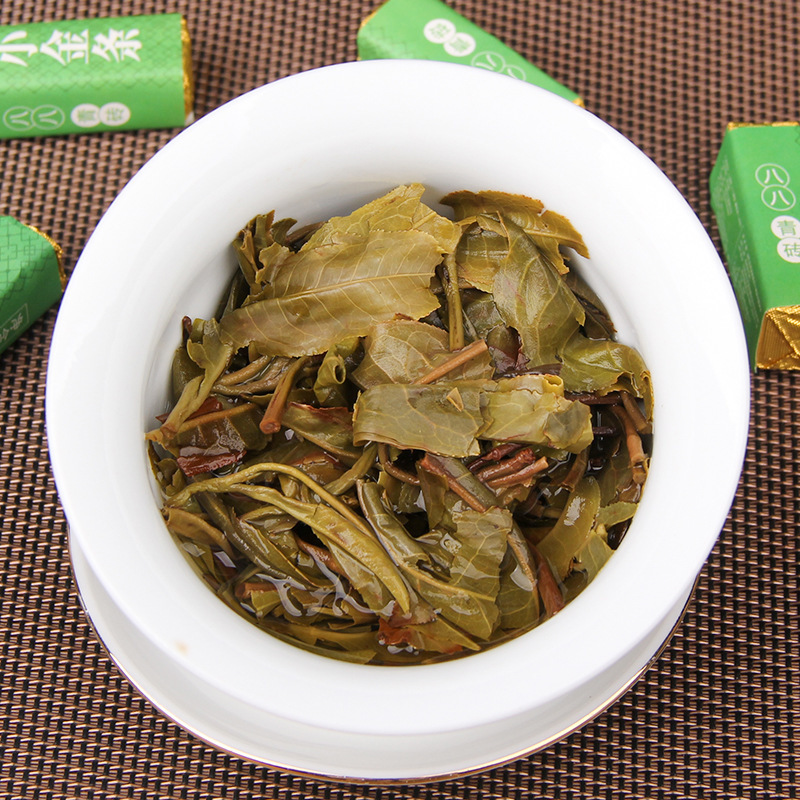 小金条新茶八八青砖黄金条500g茶叶普洱茶生茶班章方砖古树茶批发|undefined