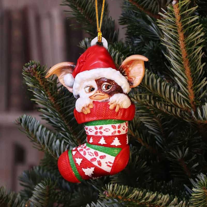 Cute Christmas Stockings Dog Flying Dragon Pendant Home Decorations display picture 2