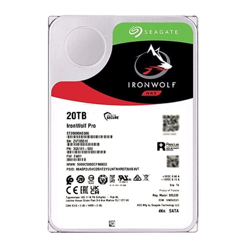 Seagate ST20000NT001 Cool Wolf PRO Механический диск 20Т NAS 3.5-дюймовый диск 20TB