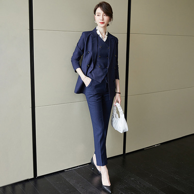 西装套装女气质通勤商务西服外套职业装公务员面试正装工作服春秋