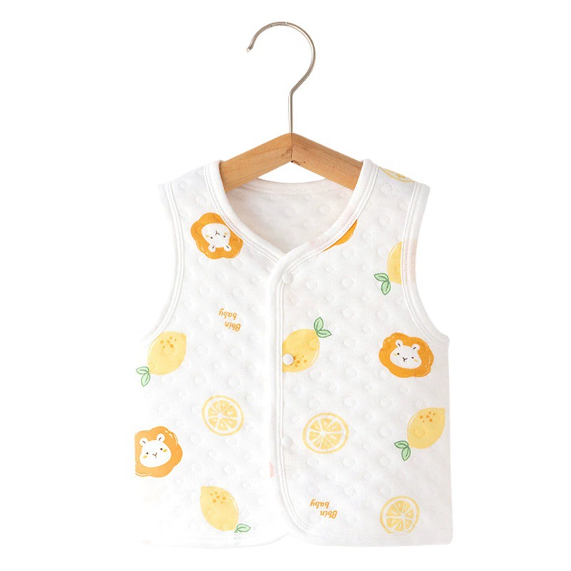 Детский жилет на весну, осень и зиму, верхняя одежда, Детский жилет с теплой подкладкой, хлопковый маленький жилет для новорожденных, мужской и женский жилет, хлопковый