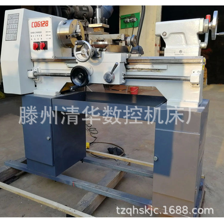 小型车床CQ6128A普通教学车床CA6130台式车床家用迷你型机床