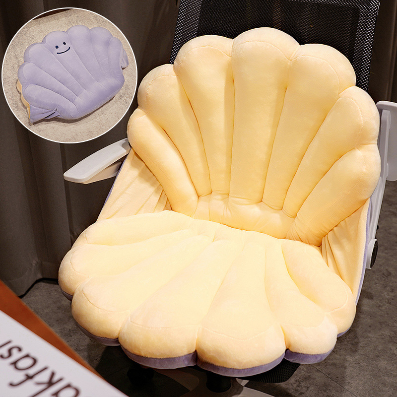 Concha creativa almohada concha de almeja de peluche de juguete de gran tamaño Shell muñeca divertido mejillón cojín perezoso sofá saco de dormir
