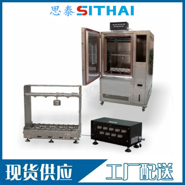 胶带分体式高温保持力试验机 多功能烘箱持粘性测试仪