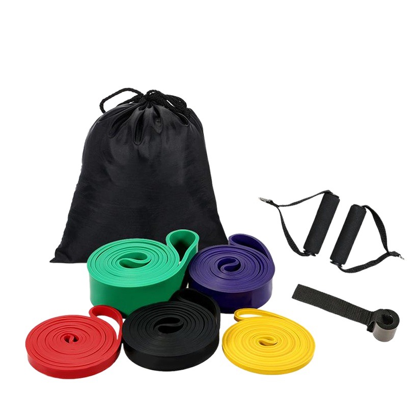 Banda elástica Amazon en stock dispositivo de tensión de anillo de yoga banda elástica de fitness banda de resistencia de carga de peso