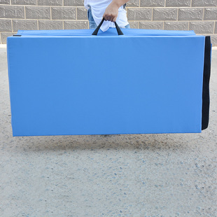 Folding sponge mat gymnastics mat practice four-fold dance yoga fitness mat sports training mat four-corner sponge