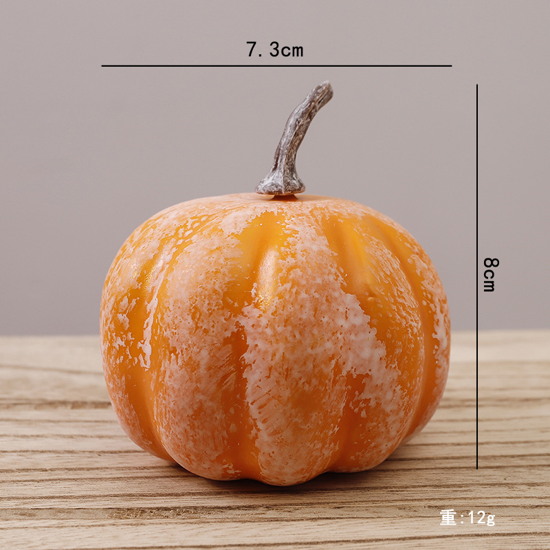 Simulación transfronteriza espuma calabaza modelo Halloween Acción de Gracias decoración de Navidad props disparo decoración de calabaza falsa image 66