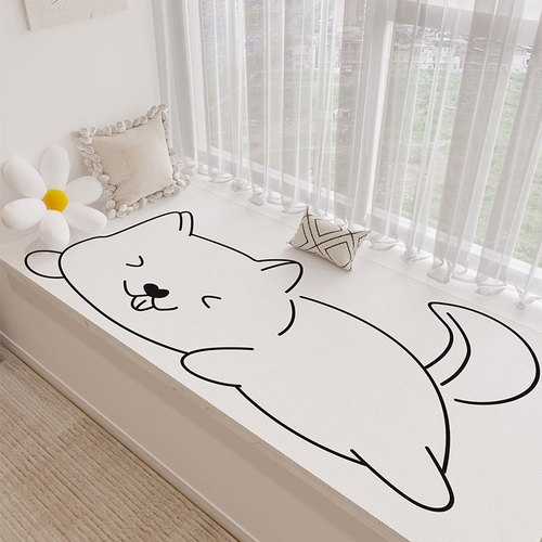Cartoon simple bedroom bay window mat tatami climbing bedside carpet living room coffee table sofa carpet floor mat