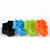 Manufacturer's hot silicone finger tensile finger exercise training device finger tension ring five fingers spot