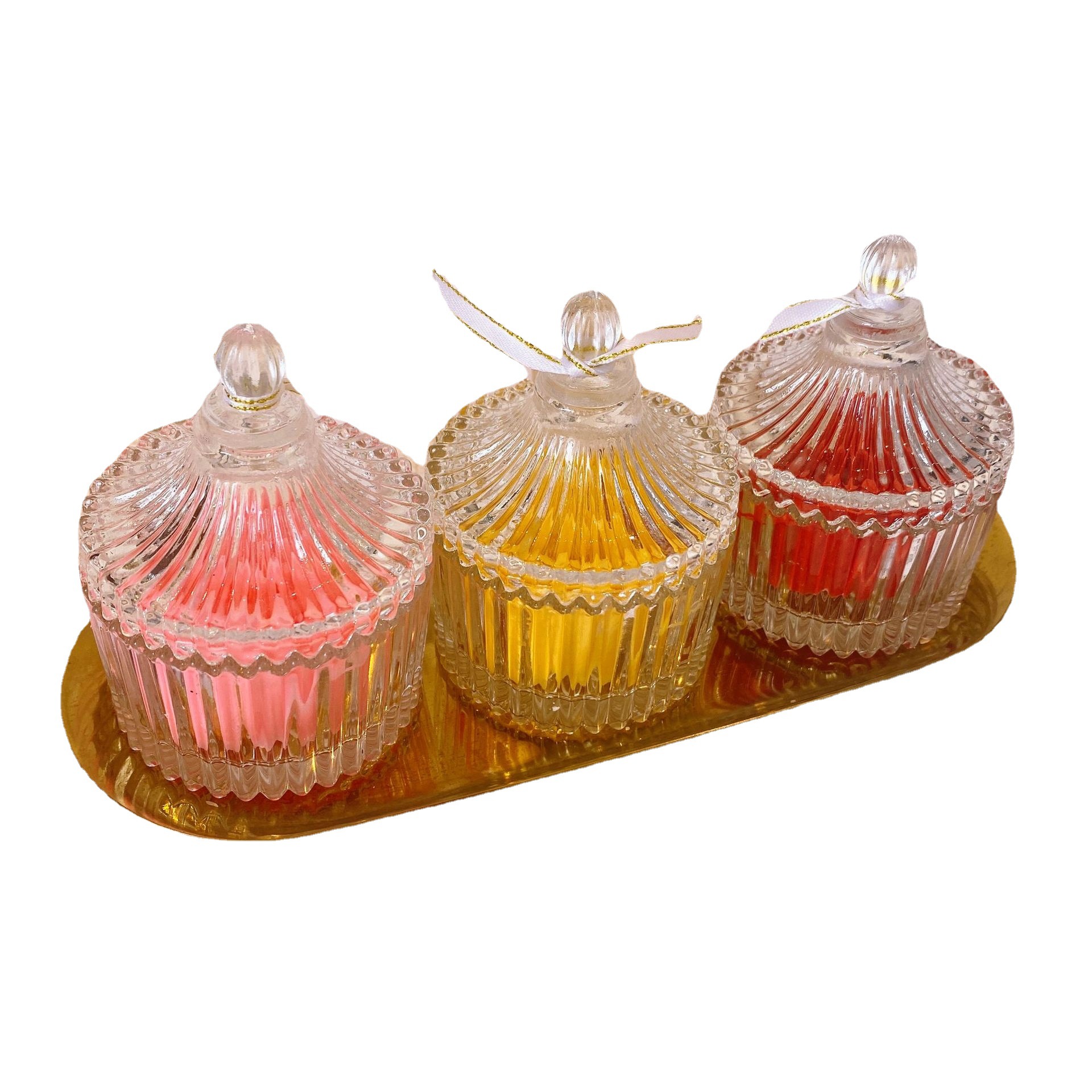 Diosa Madre Día de San Valentín Rosa vela creativa romántica caliente aromaterapia cristal lindo regalo para los amigos nicho