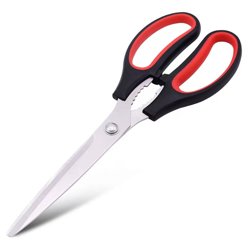 Stainless steel kitchen multi-functional food Korean barbecue chicken bone home use chicken cut steak scissors full steel cut wholesale