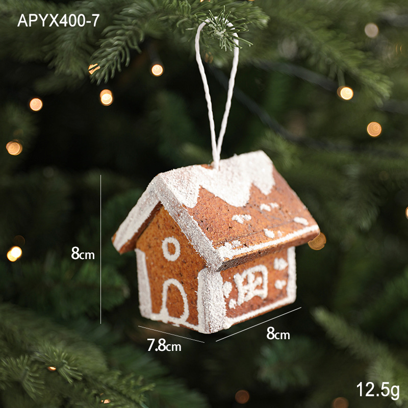 Nuevos productos transfronterizos Navidad atmósfera decoración polvo pegajoso copo de nieve estrella de pentacos Navidad espuma colgante en stock