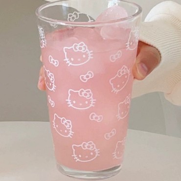 kt ガラス水出しカップコーヒーカップ高価値ガールウォーターカップ夏の飲料カップデザートカップオートミールカップ|undefined