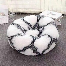定制猫窝圆形长绒宠物窝冬季保暖狗窝狗床宠物床狗垫子设计订制