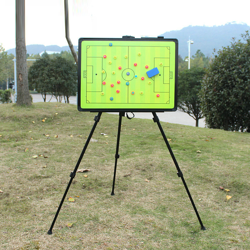 football match Tactics board Scaffolding Large magnetic Coach Board of Education sand table knapsack