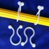 Supply TT-18 spherical wire clip nylon twist line fixed clamp wire fixed clamping insulation white