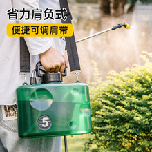 跨境热销户外电动喷壶加厚便携式电动喷雾桶大容量喷水背包水桶