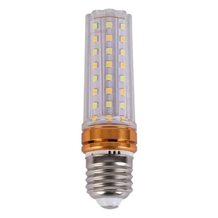 Plum blossom corn LED bulb constant current stroboscopic super bright candle lamp energy-saving lamp White warm three-color dimming