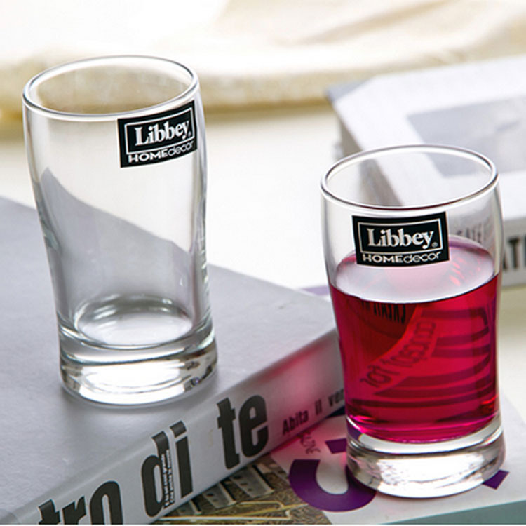 LIBBEY/Libby Taza de vidrio resistente al calor Taza de bambú Taza de jugo Taza de bebida Taza de leche Taza Haibo