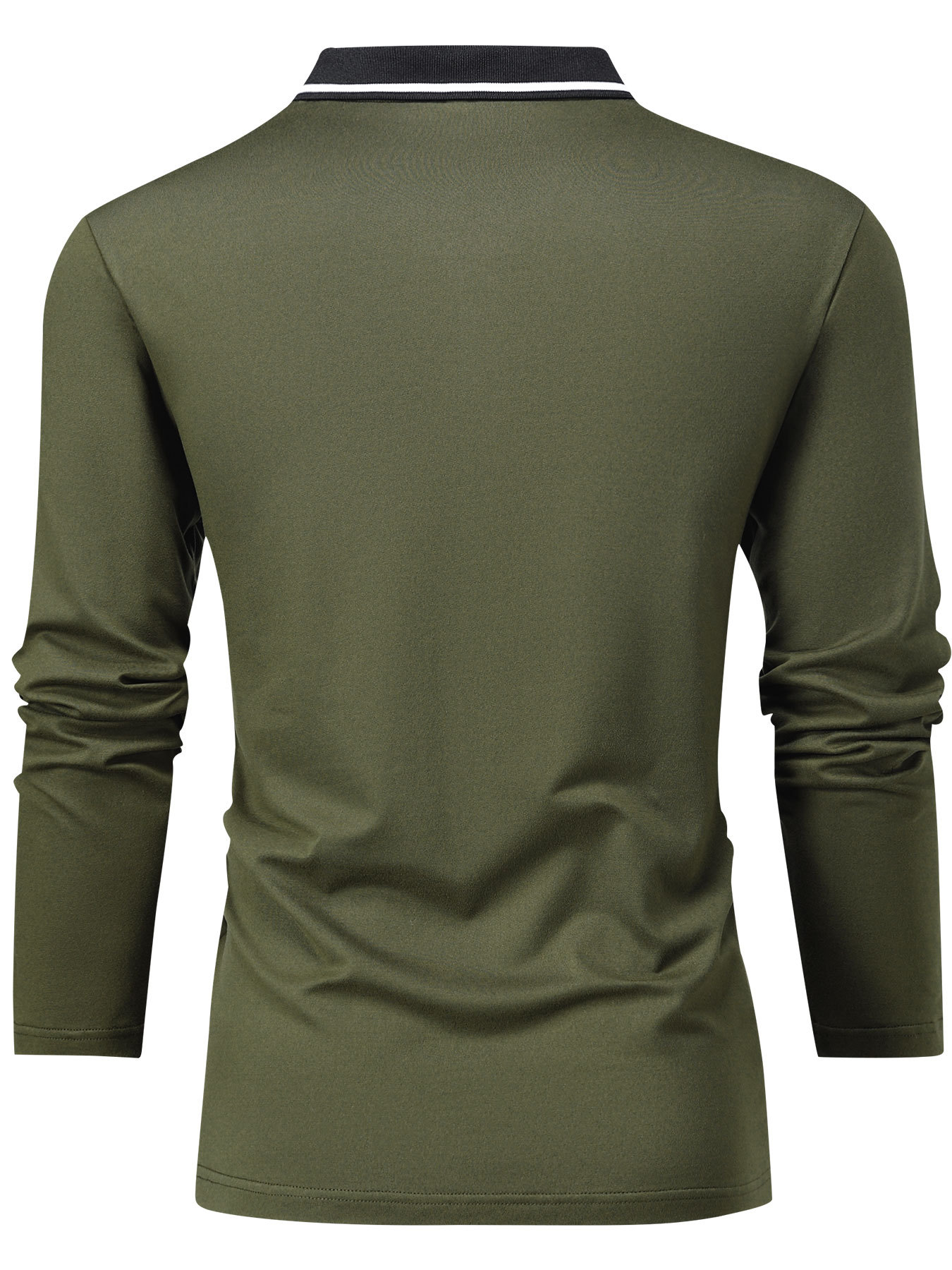 Muška polo majica s gumbima za proljeće i jesen_voghion.com