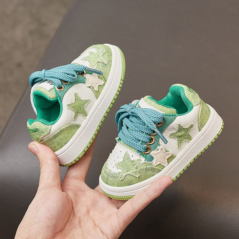 Παιδικά παπούτσια κρίκετ Ανοιξιάτικα και φθινοπωρινά Παπούτσια για αγόρια για νήπια 1 έως 3 ετών για κορίτσια Casual Παπούτσια Μαλακή ευέλικτη σόλα_voghion.com