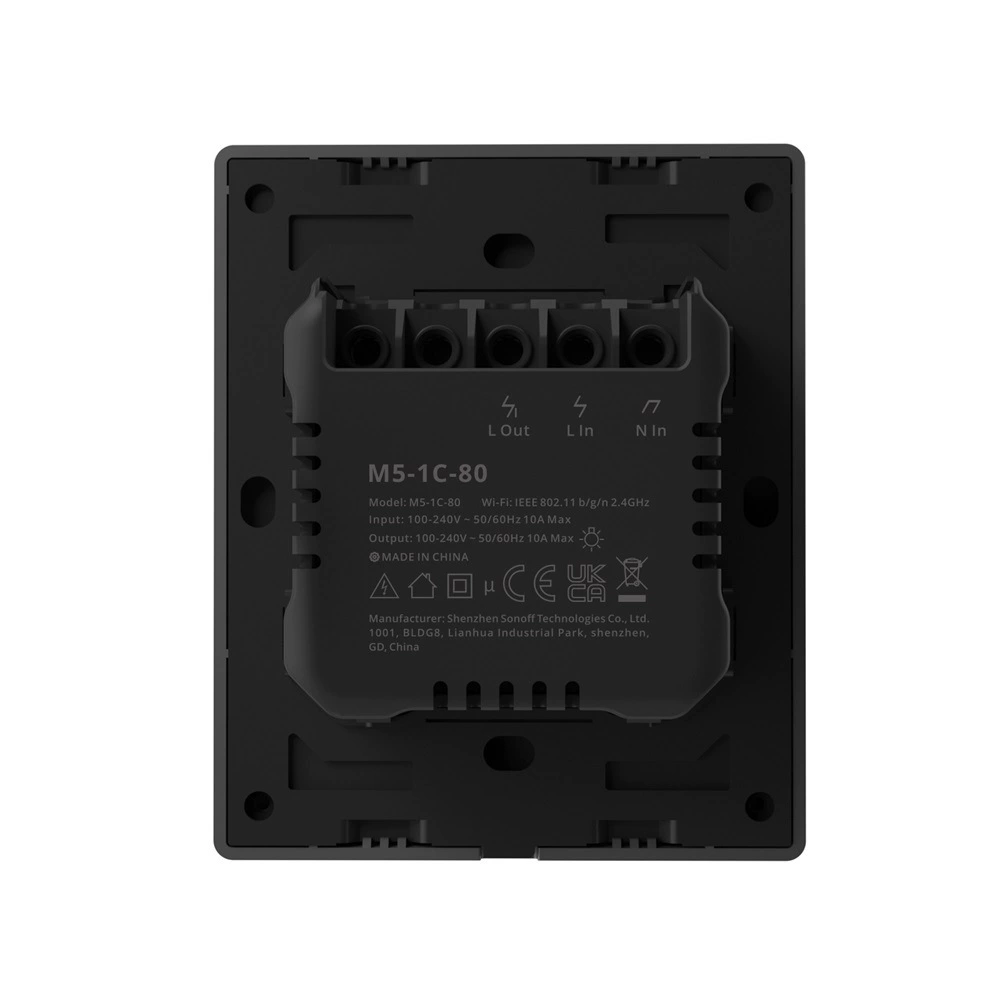 SONOFF Smart WiFi Wall Machinery Bonding Switch-M5-1C-80