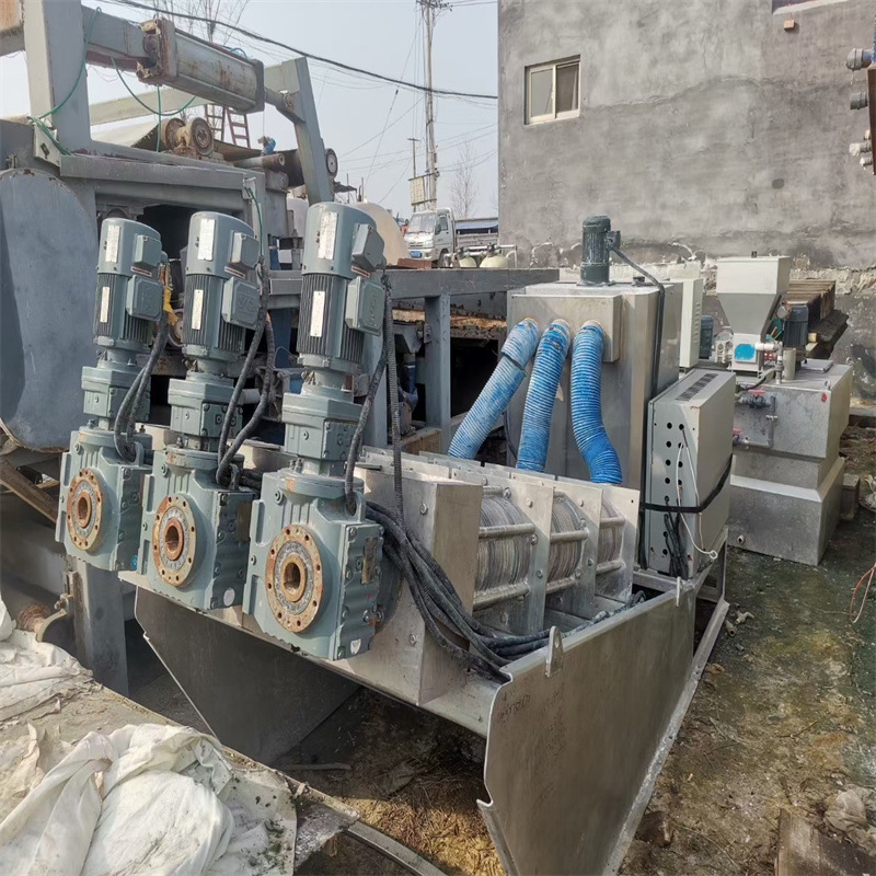 出售二手全自动403叠螺机 造纸污水叠螺污泥脱水机 回收