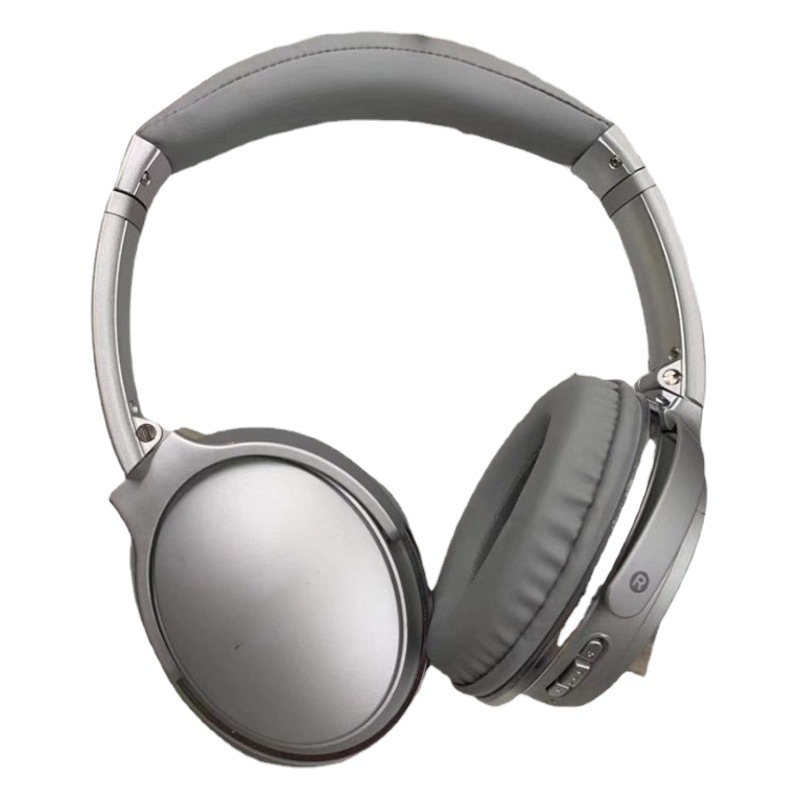 Versión de alta gama QC35 II transfronteriza con bolsa de cuero auricular Bluetooth inalámbrico enchufe palabras de dibujos animados en el extranjero