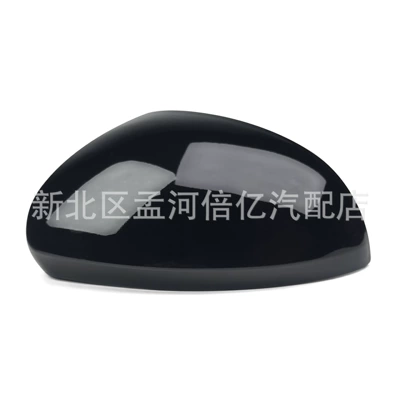 Suitable for Volkswagen Tiguan, Sharan, Skoda, Wild Emperor Mirror Housing, Reversing Mirror Housing, Rearview Mirror Housing, Reflector Rear Cover (Rearview mirror/rearview mirror) - black-left