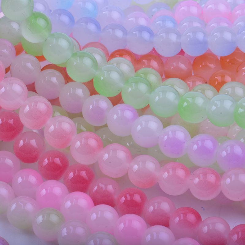 Two-color glass accessory