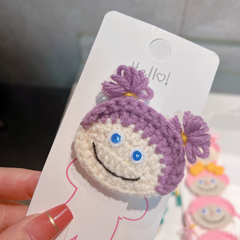 Simple Style Doll Mixed Materials Handmade Hair Clip 1 Piece display picture 23