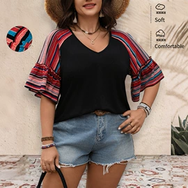 大码连衣裙;连衣裙;女式衬衫