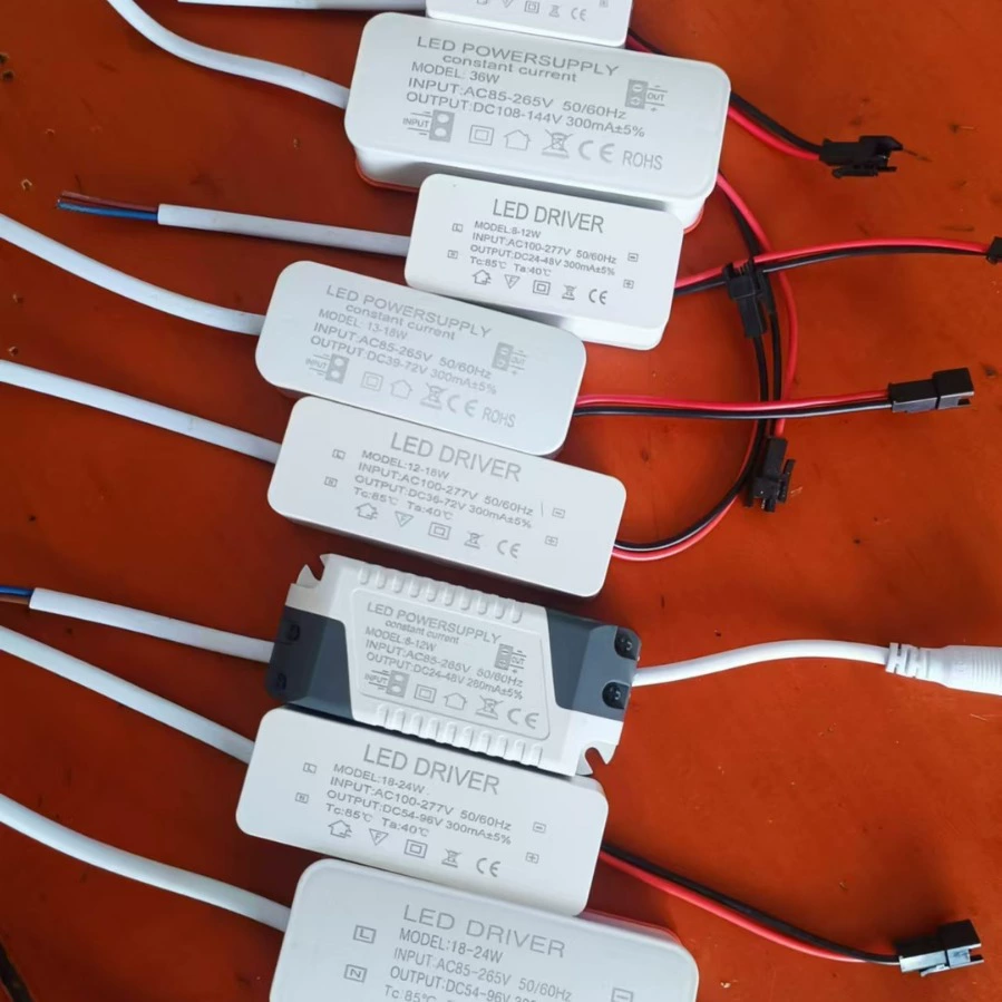 Прямая поставка источника питания светодиодного драйвера 3w4-7w8-12w15w18w24w потолочный светильник потолочный светильник панельный светильник привод постоянного тока