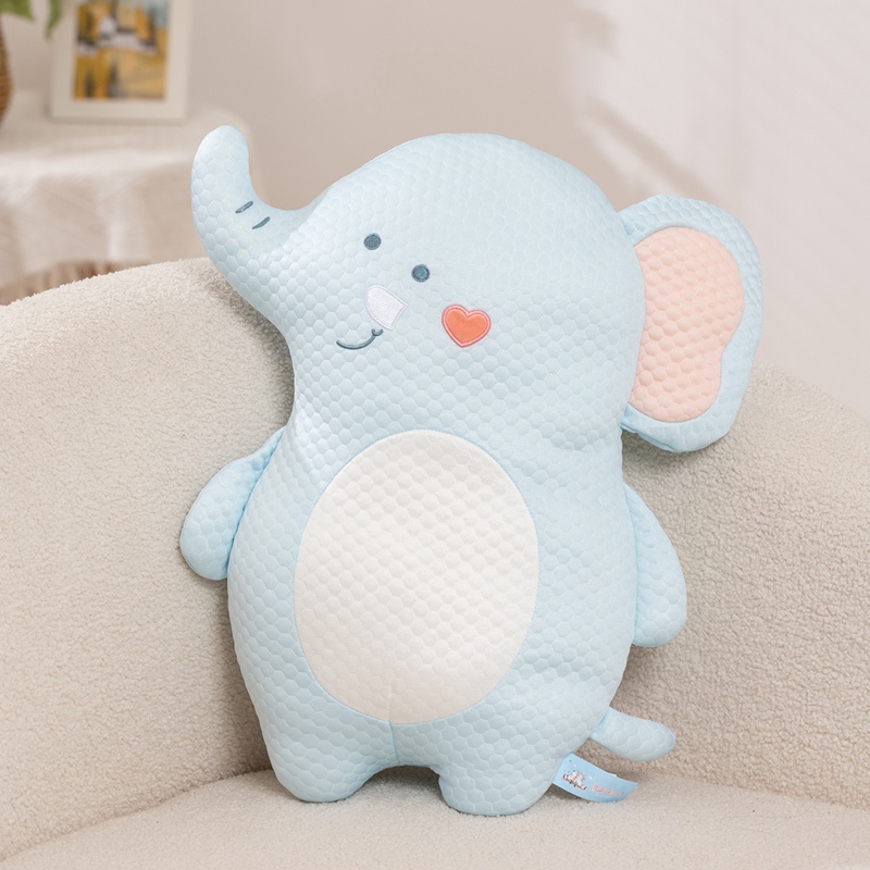 Cojín Peluche Sensación Fresca de Seda de Hielo y Algodón PP para Cama