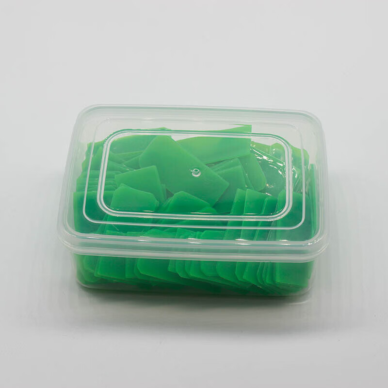 庄太太【卡4.8*2.2cm/绿100片】晨检卡签到牌插片晨检牌晨检布袋