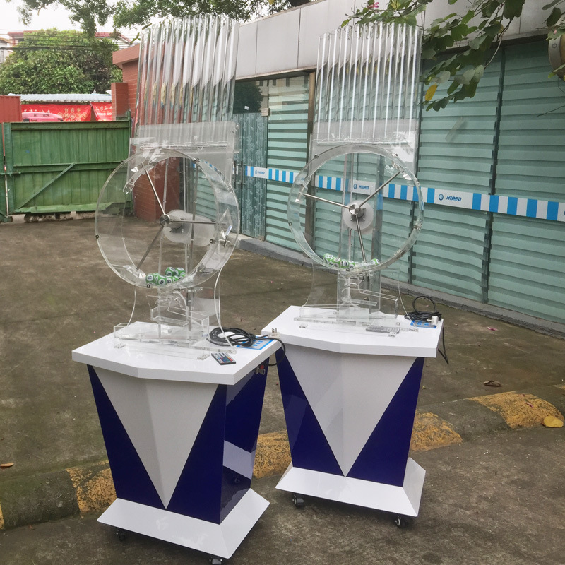 YJ60厂家出售无线控摇台摇控出球搅拌式300球电动摇号机商用