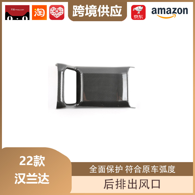 Libos Is Suitable for 22 Highlander Rear Air Outlet Frame Interior Highlander Rear Seat Anti-Kick