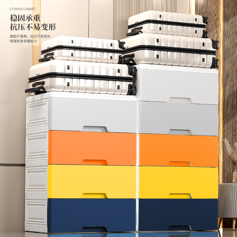 Armario de almacenamiento tipo cajón, armario de almacenamiento de acabado de dormitorio de sala de estar para el hogar, armario de almacenamiento de juguetes multicapa de piso a techo de gran capacidad