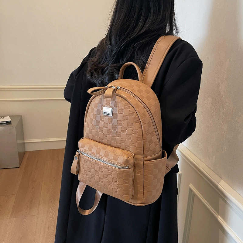 Backpack, fashionable shoulder bag, capacious travel bag for leisure