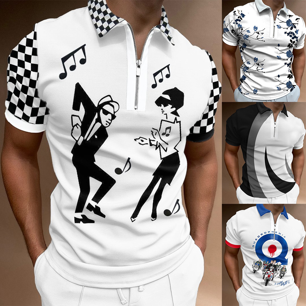 Title 1, Camisa POLO para hombre, nueva impresión europe...