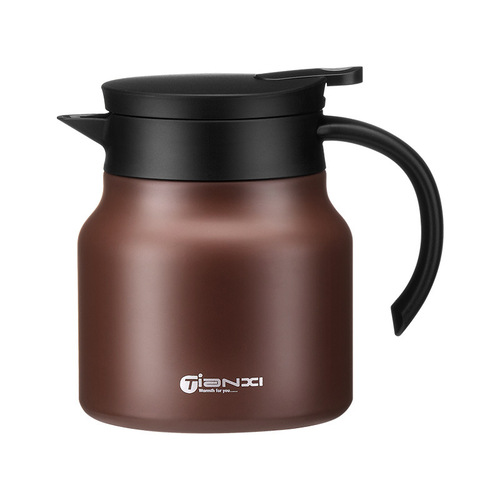 Household one-click water release ceramic liner insulation tea kettle large capacity tea water separation old white tea stew tea kettle