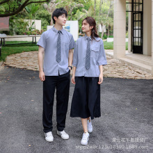 毕业季班服学院风高中生春季运动会大合唱演出服初中学生校服套装