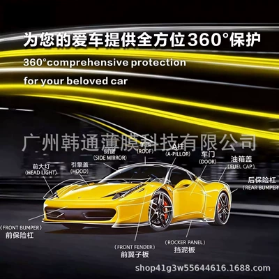 Tpu Invisible Car Film Ppf – Car paint protective film