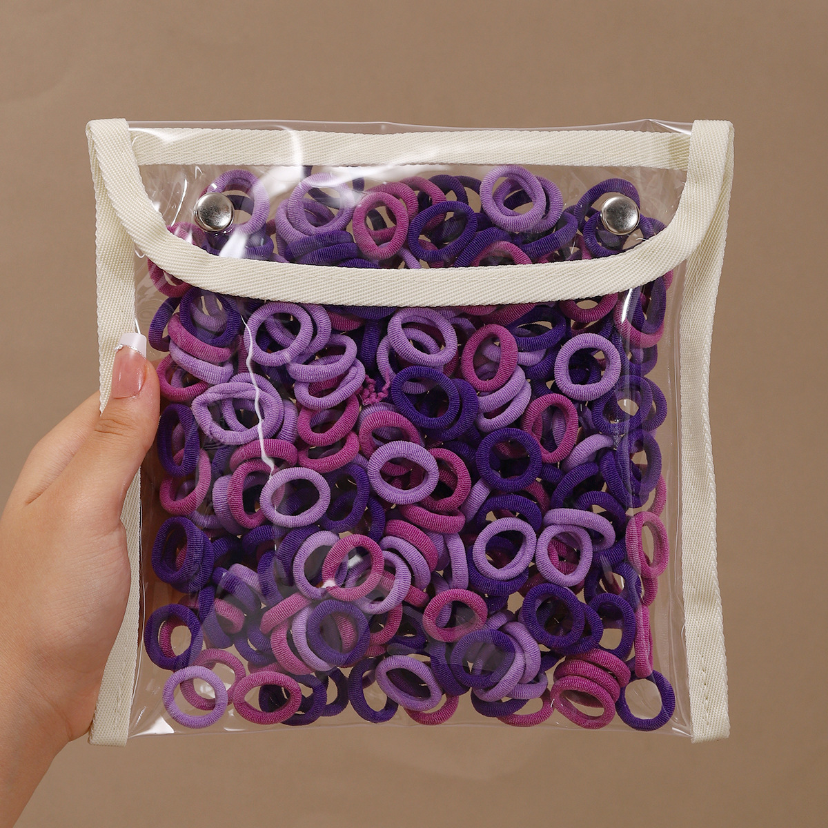 Anillo de cabello de color para niños 3cm gran no lesiones cabello de cabello de cola de caballo alta cuerda de cabello niñas correa de goma de alta elasticidad