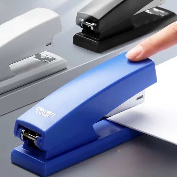Deli Stapler Thickeneded Large Stapler Small Stapler Medium Student Stapler Labor-Saving Wholesale